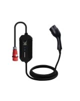  iLike EV Charge Portable Type 2 Charger 5m Adjustable 10A–32A 22 kW 3-Phase IP66 Black 
