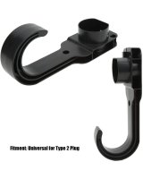  iLike EV Charge EV2403 Wall Holder for Type 2 Charging Cable&Plug EV Connector Holster 