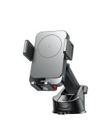  Joyroom R-ZS241S car mount with inductive charger for dashboard Black 