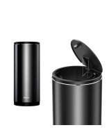  Baseus Baseus Mini Car Waste Bin with Lid Black (CRLJT-01) 