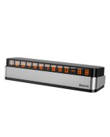  Baseus Baseus Moonlight Box Series silver parking number plate with telephone number 
