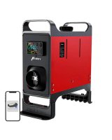  Hcalory Parking heater HCALORY HC-A02, 8 kW, Diesel, Bluetooth (red) 
