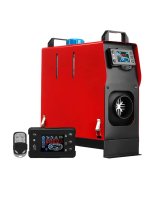  Hcalory Parking heater HCALORY M98, 8 kW, Diesel (red) 