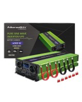 Qoltec Qoltec Monolith Voltage Converter UPS 2000W 4000W 12V to 230V Pure Sine LCD 
