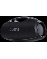  Sven Portable speaker SVEN PS-990 black power output 180W (RMS) TWS Bluetooth RGB backlight Waterproof (IPx7) USB Lithium battery Batter 
