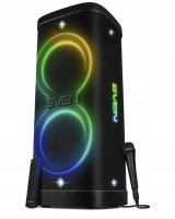  Sven Sven Portable Speaker Black 300W Bluetooth TWS FM USB MicroSD IPX4 (6438162022990) 