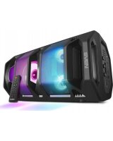  Sven 2.0 portable speaker SVEN PS-670 black power output 2x32.5W (RMS) TWS Bluetooth FM USB microSD LED-display RC lithium battery (643 