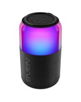  Sven portable speaker SVEN PS-130 black power output 10W (RMS) TWS Bluetooth USB lithium battery SV-022969 (6438162022969) 