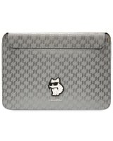  Karl Lagerfeld Karl Lagerfeld Saffiano Monogram Choupette case for a 14'' laptop - silver 