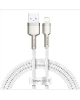  Baseus Cable Cafule Metal USB - Lightning 1,0 m 2,4A White 