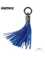  Remax Universal Tassels Ring Data Cable for Lightning Blue 