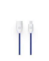  Evelatus - MicroUSB cable EDC04 Blue 