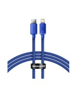  Baseus Crystal Shine Series cable USB cable for fast charging and data transfer USB Type C - Lightning 20W 1.2m Blue 