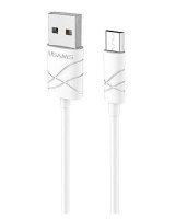  USAMS U-Gee Pro PVC Universal Micro USB to USB Data&Fast 2A Charger Cable 1m White 