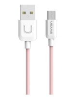  USAMS US-SJ098 U-Turn Durable TPE Universal Micro USB to USB Data & Fast 2A Charger Cable 1m 