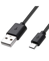  Evelatus Universal Universal Micro USB Cable Bulk Black 