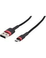  Baseus CABLE MICROUSB TO USB 1M/RED/BLACK CAMKLF-B91 