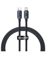  Baseus CABLE LIGHTNING TO USB 1.2M/BLACK CAJY000201 