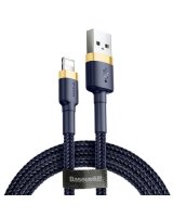  Baseus CABLE LIGHTNING TO USB 2M/GOLD/BLUE CALKLF-CV3 