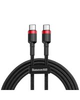  Baseus CABLE USB2 TO USB-C 1M/RED/BLACK CATKLF-G91 