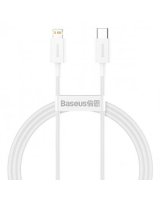  Baseus CABLE LIGHTNING TO USB-C 1M/WHITE CATLYS-A02 