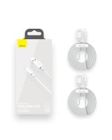  Baseus CABLE LIGHTNING TO USB 1.5M/2PCS WHITE TZCALZJ-02 
