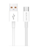  Jellico B1 Durable-Soft Universal USB to USB-C Data&Fast PD 20W Charger Cable 1m White 