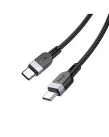  Hoco X109 Energy 60W silicone charging data cable C to C(L=2M) Black 