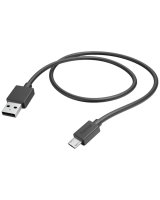  Hama Charging Cable USB-A to Micro USB 1m Black 