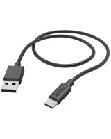  Hama Charging Cable USB-A to USB-C 1m Black 
