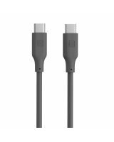  Evelatus USB C to USB C Silicone Cable 1.2M 60W / 20V3A Grey 