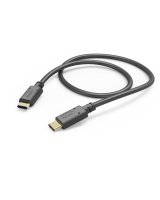 Hama Hama 00201591 Charging Cable, USB-C - USB-C 1.5m black 