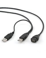  Gembird CABLE USB2 DUAL EXTENSION AMAF/0.9M CCP-USB22-AMAF-3 