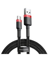  Baseus Baseus Cafule cable USB-C 3A 1m (Red+Black) 