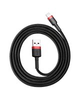  Baseus Baseus Cafule USB Lightning Cable 2.4A 1m (Red+Black) 