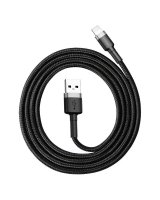  Baseus Baseus Cafule USB Lightning Cable 2,4A 1m (Gray+Black) 