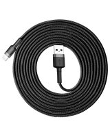  Baseus Baseus Cafule USB Lightning Cable 2A 3m (Black+Gray) 