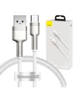  Baseus USB cable for USB-C Baseus Cafule, 66W, 1m (white) 