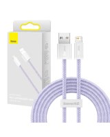  Baseus Baseus Dynamic cable USB to Lightning, 2.4A, 2m (Purple) 