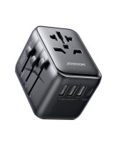  Joyroom Joyroom JR-TCW01 Travel Adapter Universal 17W EU / US / UK / JP / AU / CN - Black 