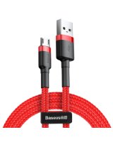  Baseus Baseus Cafule Cable CAMKLF-B09 USB-A / micro USB 2.4A 1 m - red 