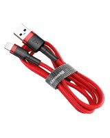  Baseus Baseus Cafule USB-A / Lightning 2.4A QC 3.0 cable 0.5 m - red 