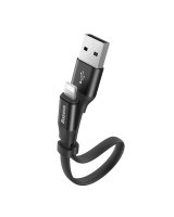  Baseus Baseus Nimble USB-A / Lightning 2A cable 0.23 m - black 