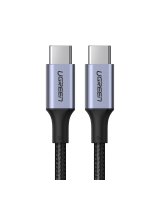  Ugreen Ugreen US316 70427 USB-C - USB-C PD QC FCP cable 100W 5A 480Mb/s 1m - gray Black 