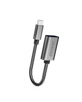  Dudao Dudao adapter cable OTG USB 2.0 to USB Type C gray (L15T) 