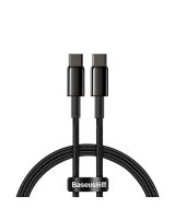  Baseus Baseus CATWJ-01 USB-C - USB-C PD QC cable 100W 5A 1m - black 