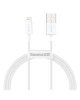  Baseus Baseus Superior USB - Lightning cable 2.4A 1 m White (CALYS-A02) 