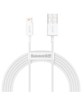  Baseus Baseus Superior USB - Lightning 2.4A 2 m cable White (CALYS-C02) 