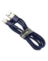  Baseus Baseus Cafule USB-A / Lightning 1.5A QC 3.0 cable 2 m - blue-gold 
