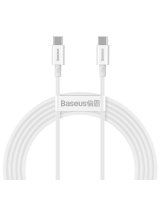  Baseus Baseus CATYS-C02 USB-C - USB-C PD QC FCP cable 100W 5A 2m - white 